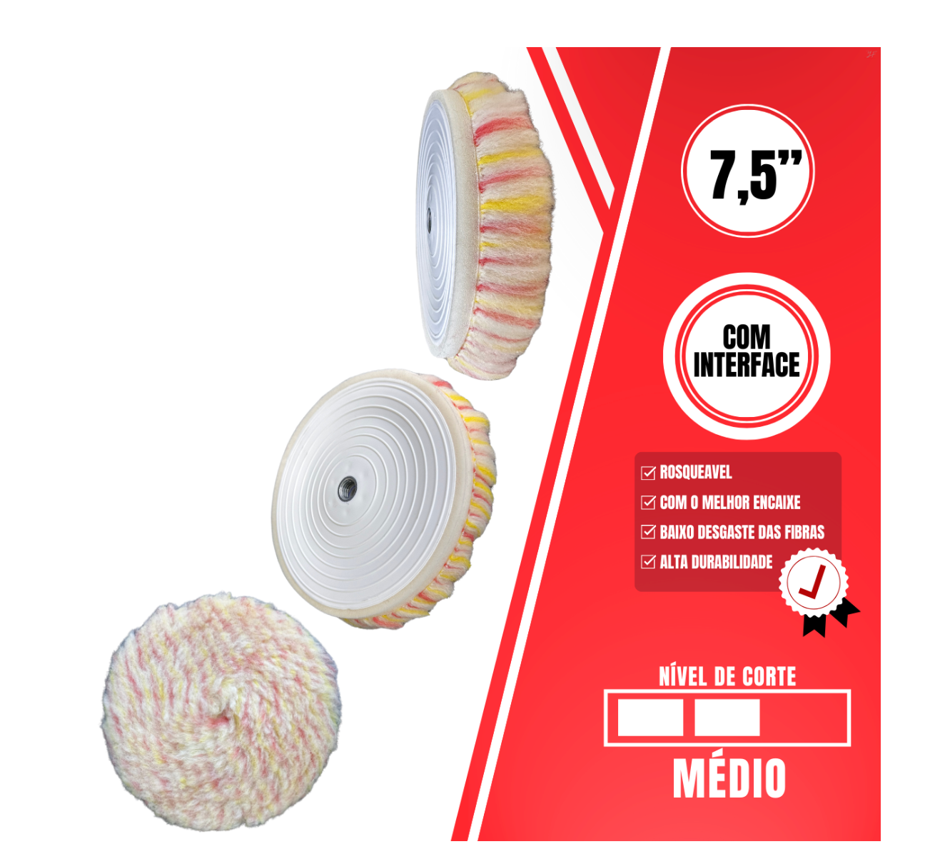 Boina Lã Ninja Pirulito Power – 7,5″ Corte – LINCOLN